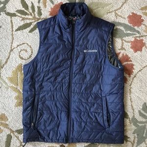 Columbia Omni Heat Vest (M) Navy